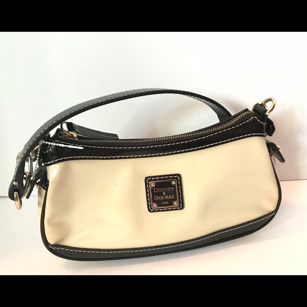 Dooney & Bourke Beige & Brown PT450 BO - Picture 1 of 8